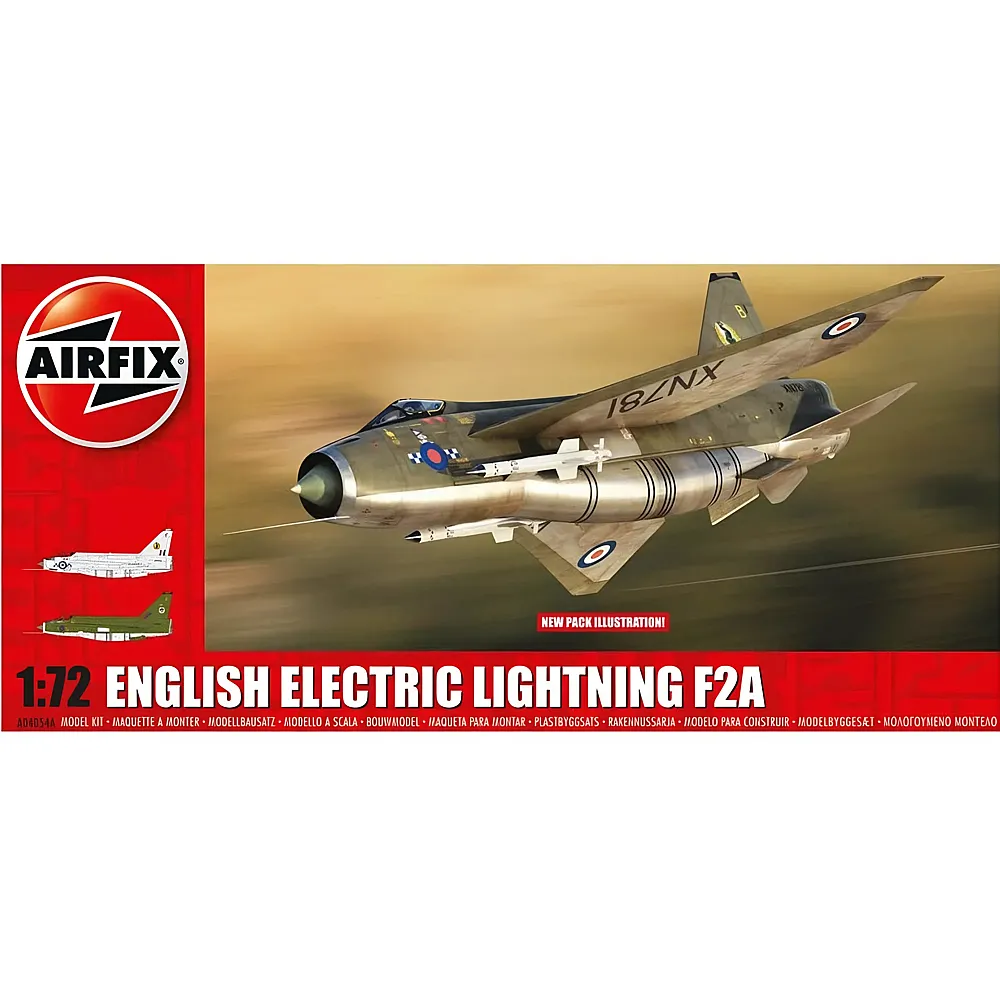 meinspielzeug - Airfix English Electric Lightning F2A | Modellbausatz Flugzeuge