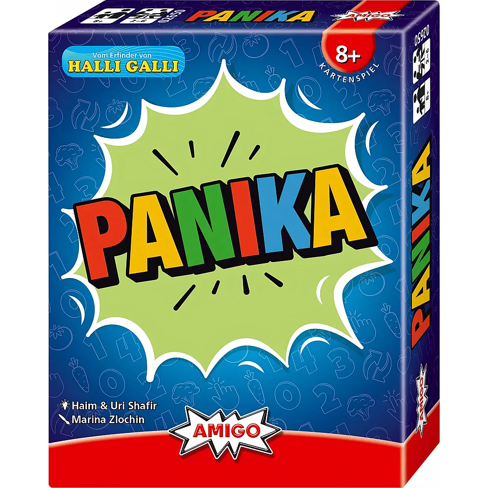 Amigo Panika, d ab 8 Jahren, 2-5 Spieler,
