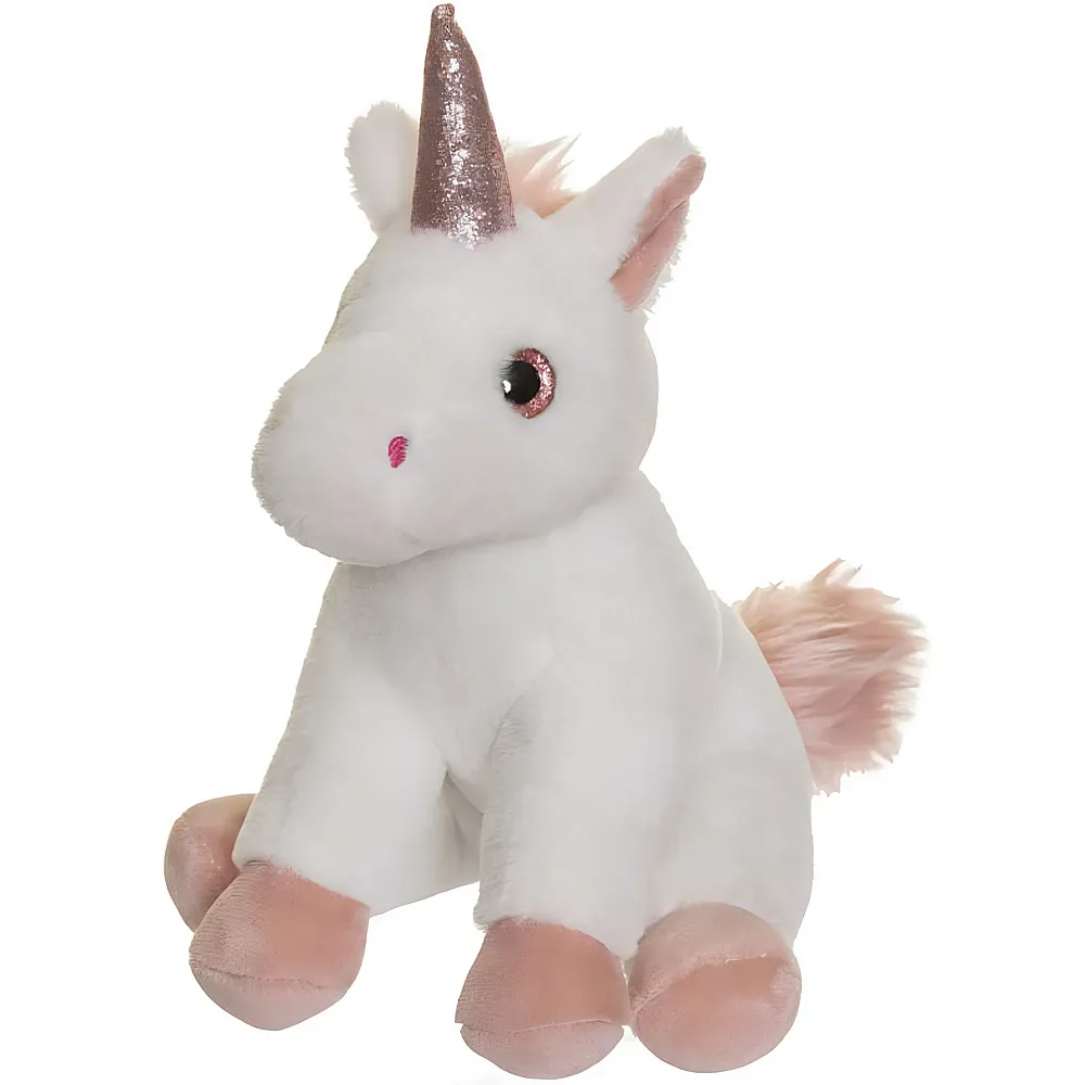 Teddykompaniet Einhorn Weiss - 25 cm