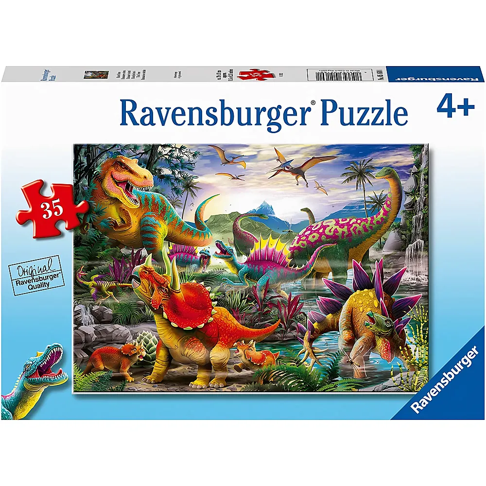 Ravensburger Puzzle T-Rex Terror - 35 Teile
