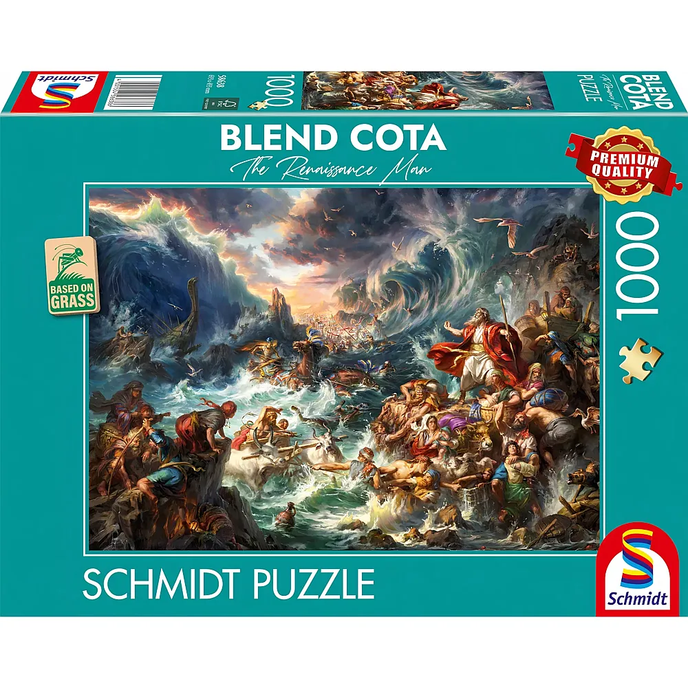Schmidt Puzzle Blend Cota Der Weg durch das Meer - 1000 Teile