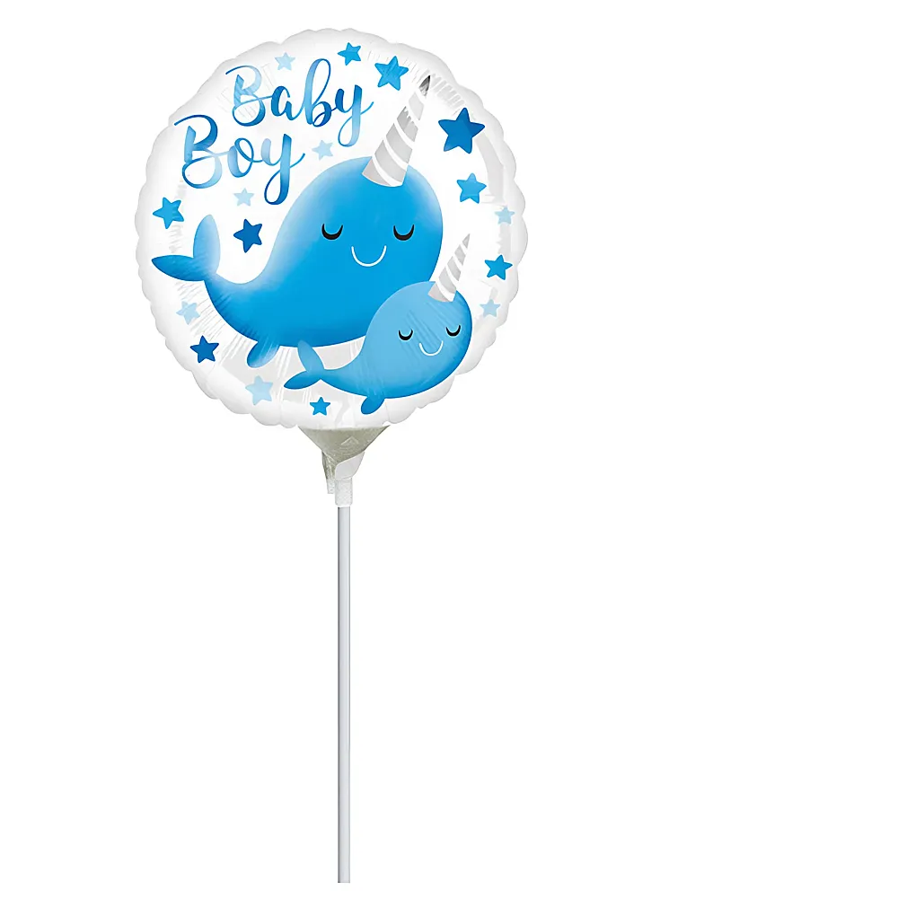 Striscione Gigante Personalizzabile Amscan "Welcome Baby Boy": Ideale Per Festa E Decorazione