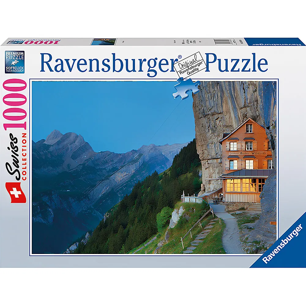 Ravensburger Puzzle Swiss Collection Berggasthaus scher 1000Teile