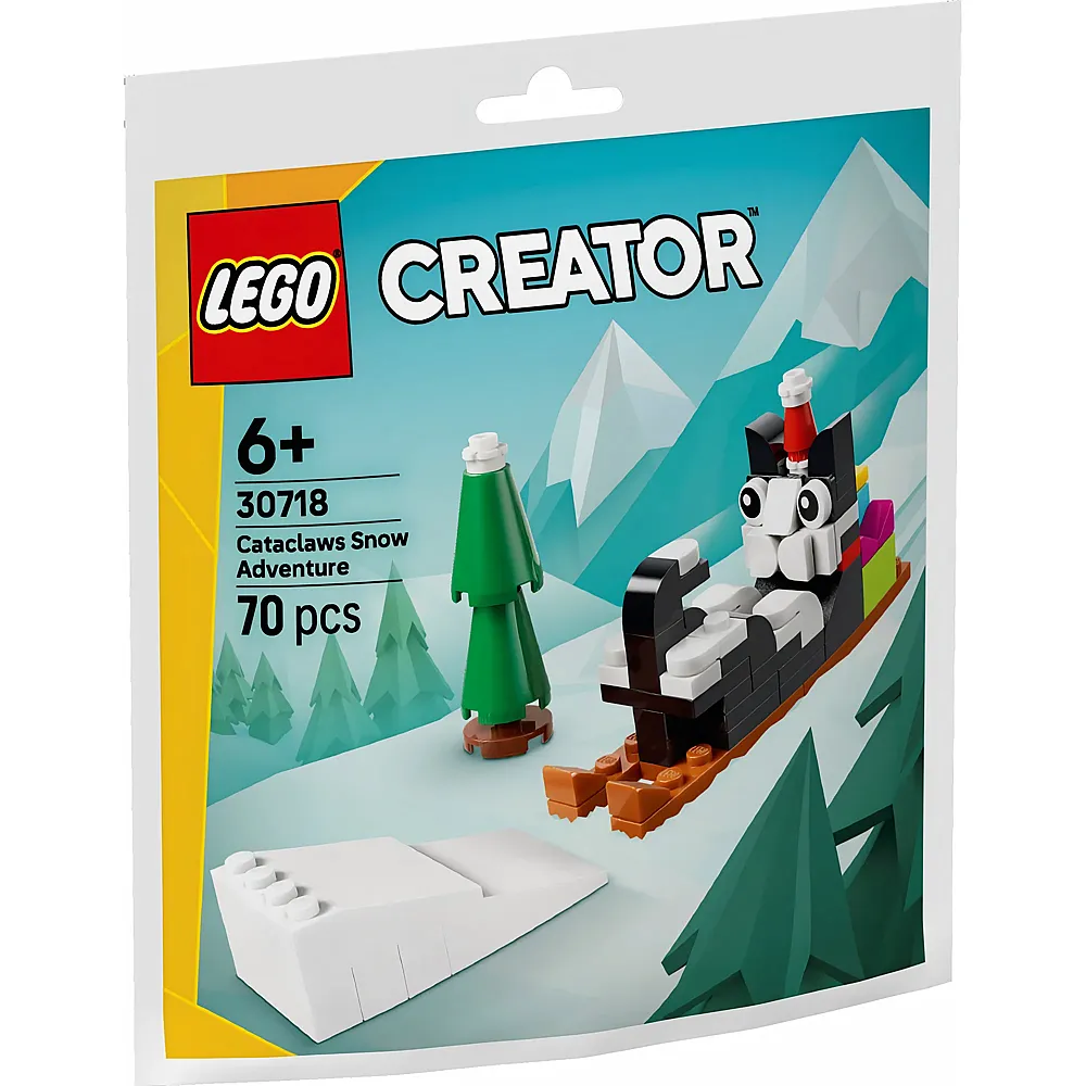 LEGO Creator Cataclaws Schneeabenteuer 30718