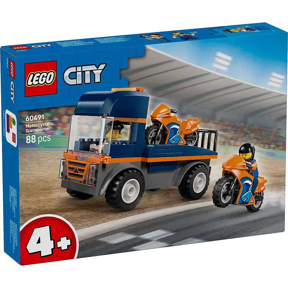 LEGO City Motorradtransporter 60491