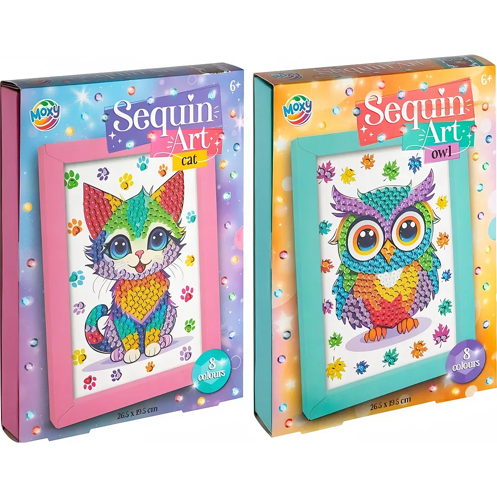 Sombo Pailetten Bastel-Set ass. Sequin Art, 2-fach assortiert - Suche