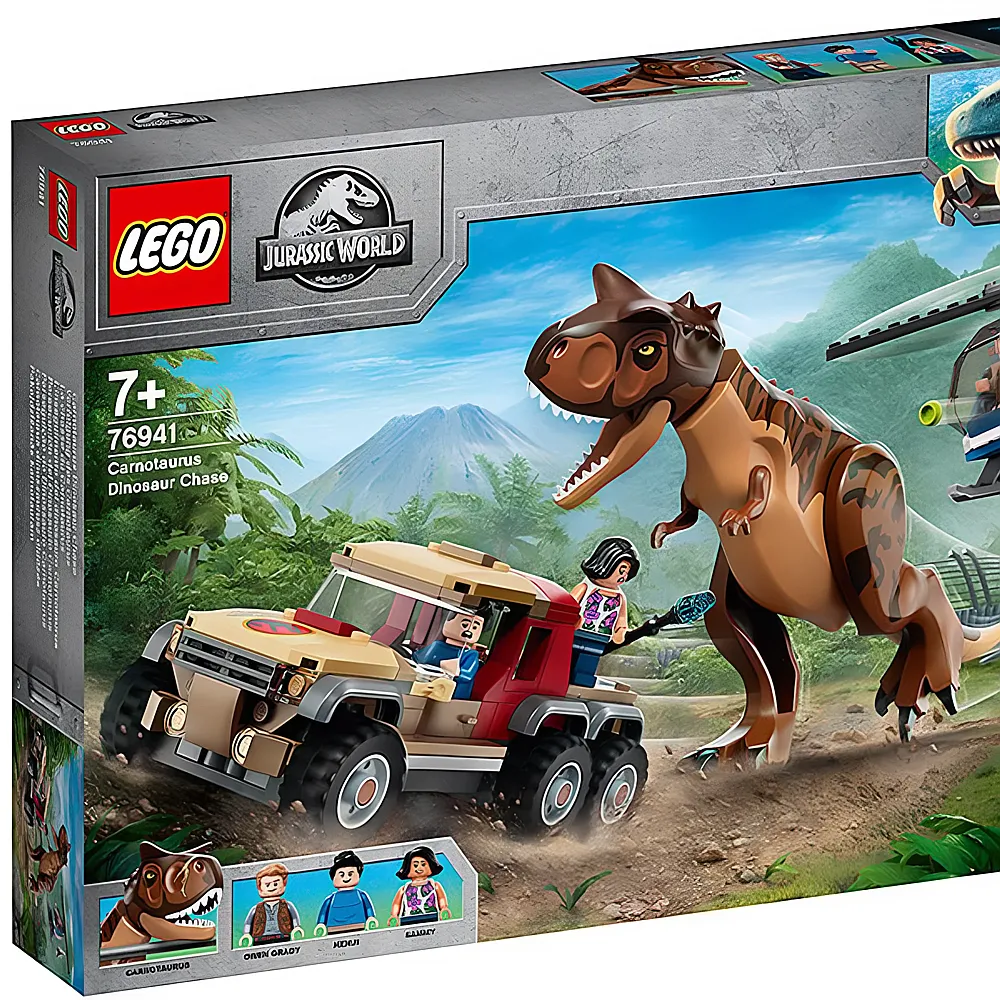 LEGO Jurassic World Verfolgung des Carnotaurus 76941