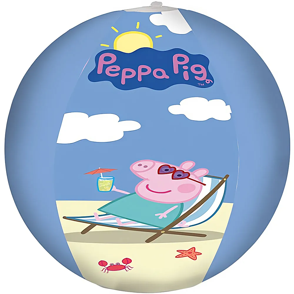 Happy People Peppa Pig Wasserball 29cm | Wasserspielzeug