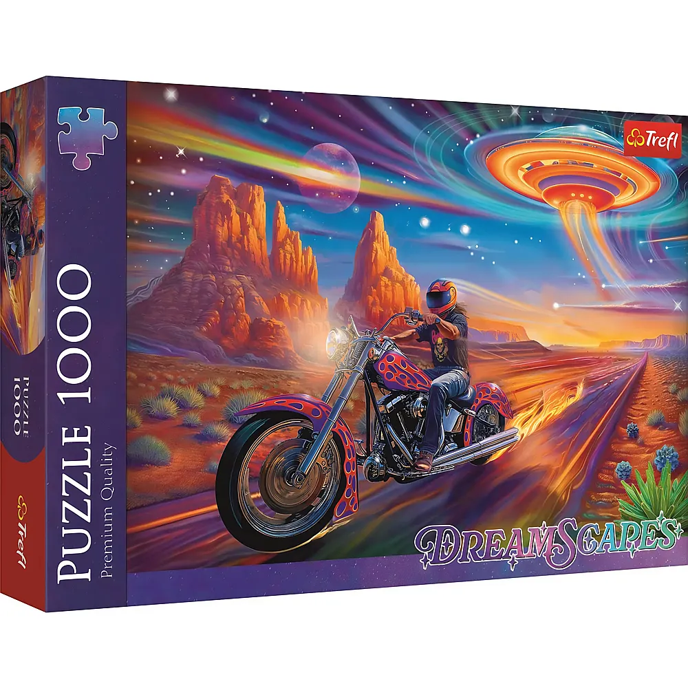 Trefl Puzzle Dream Scapes Wilder Ritt 1000Teile