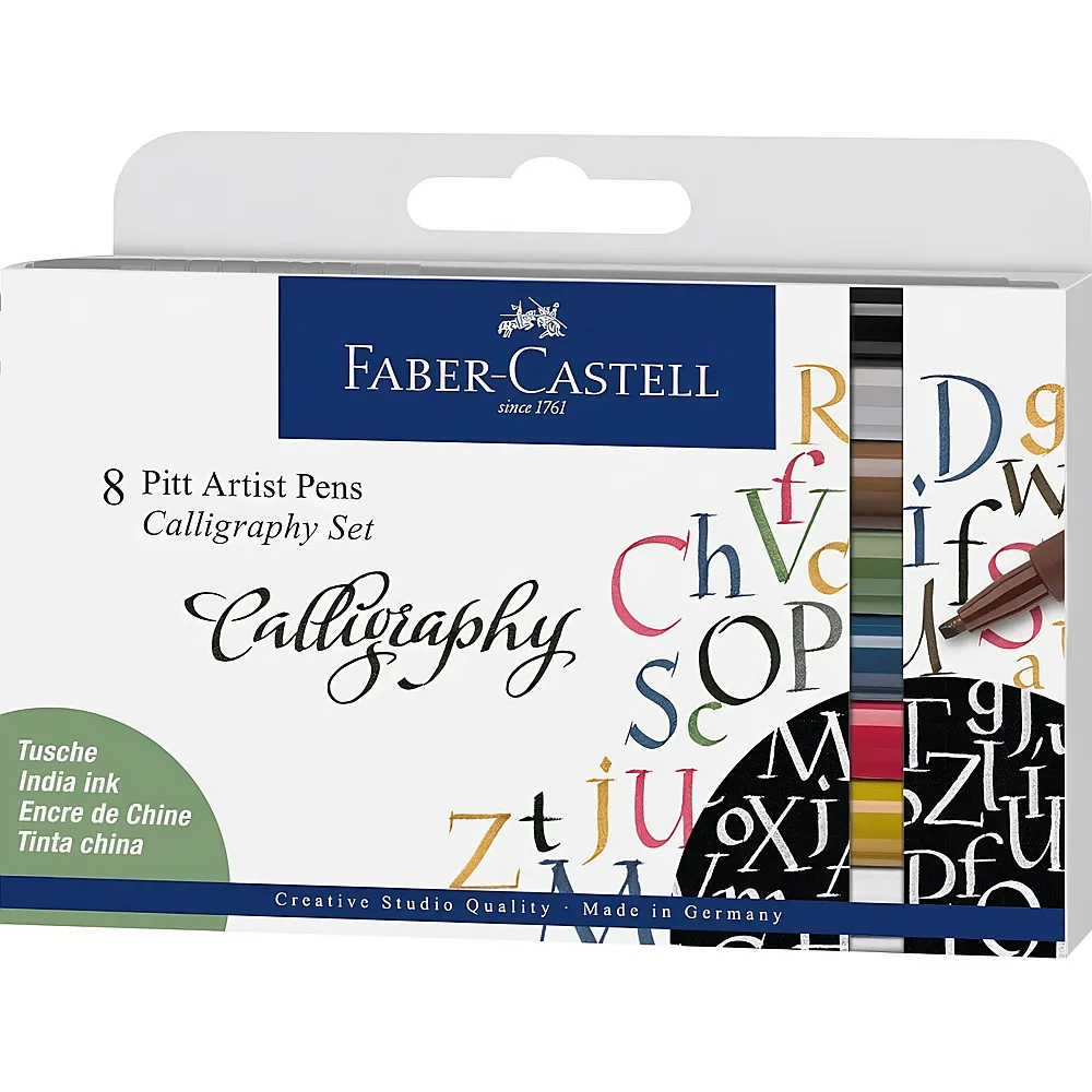 Faber-Castell Pitt Artist Pen Calligraphy 8Teile
