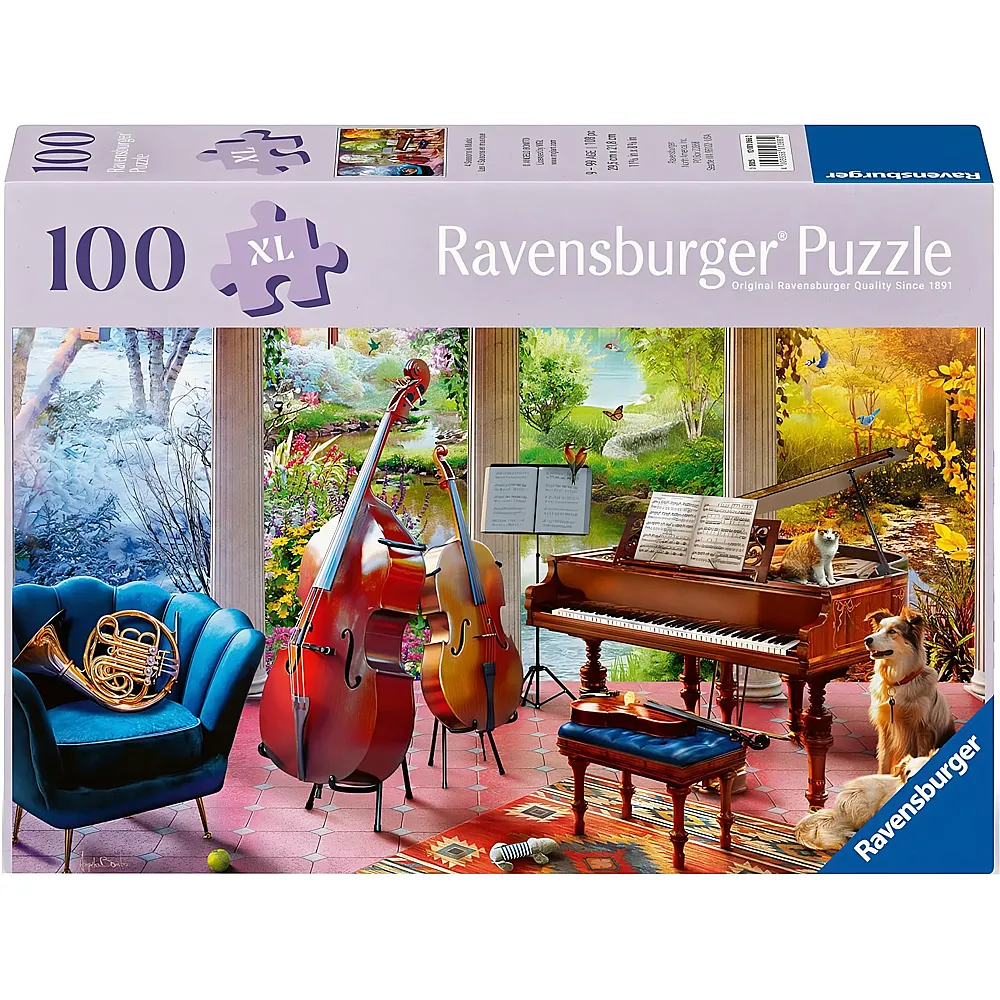 Ravensburger Puzzle Musikalische Jahreszeiten - 100 Teile