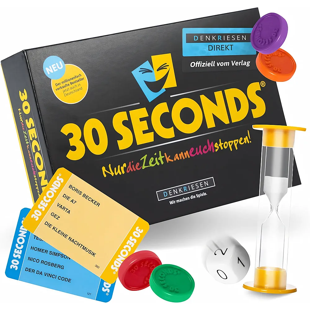 Denkriesen 30 Seconds - Nur die Zeit kann euch stoppen - Familienspiele