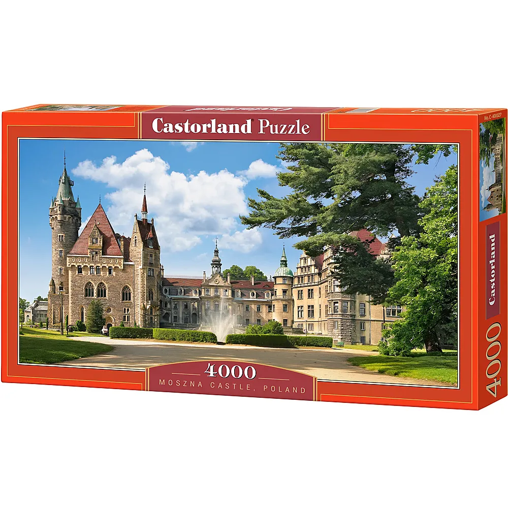 Castorland Puzzle Schloss Moschen, Polen Moszna 4000Teile