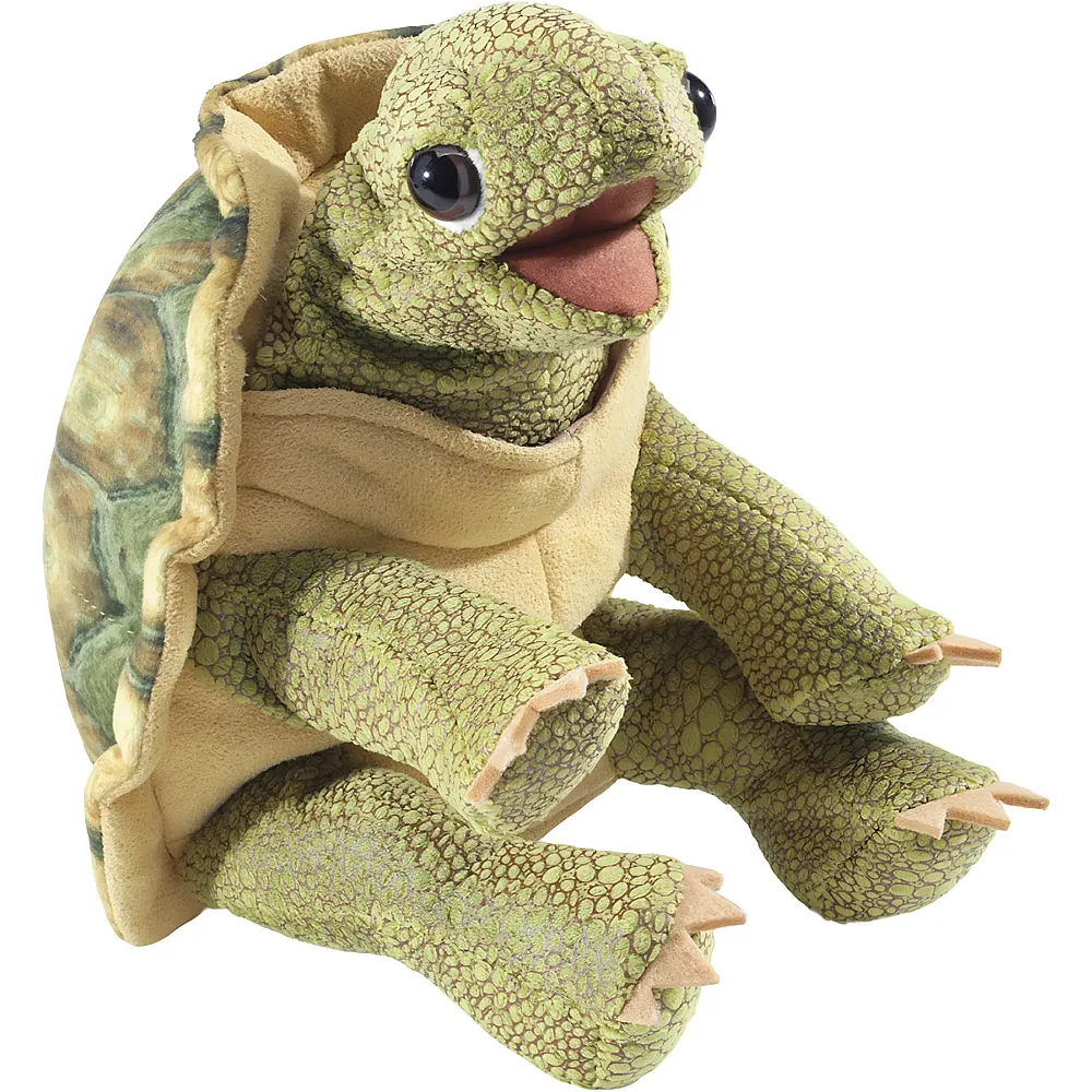 Folkmanis Handpuppe Stehende Schildkr�te - 30 cm