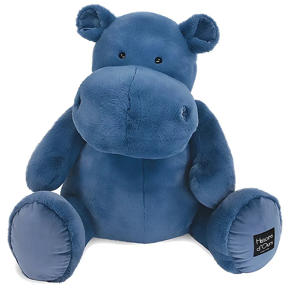 Doudou et Compagnie Hippo blau 85cm | Wildtiere Plsch