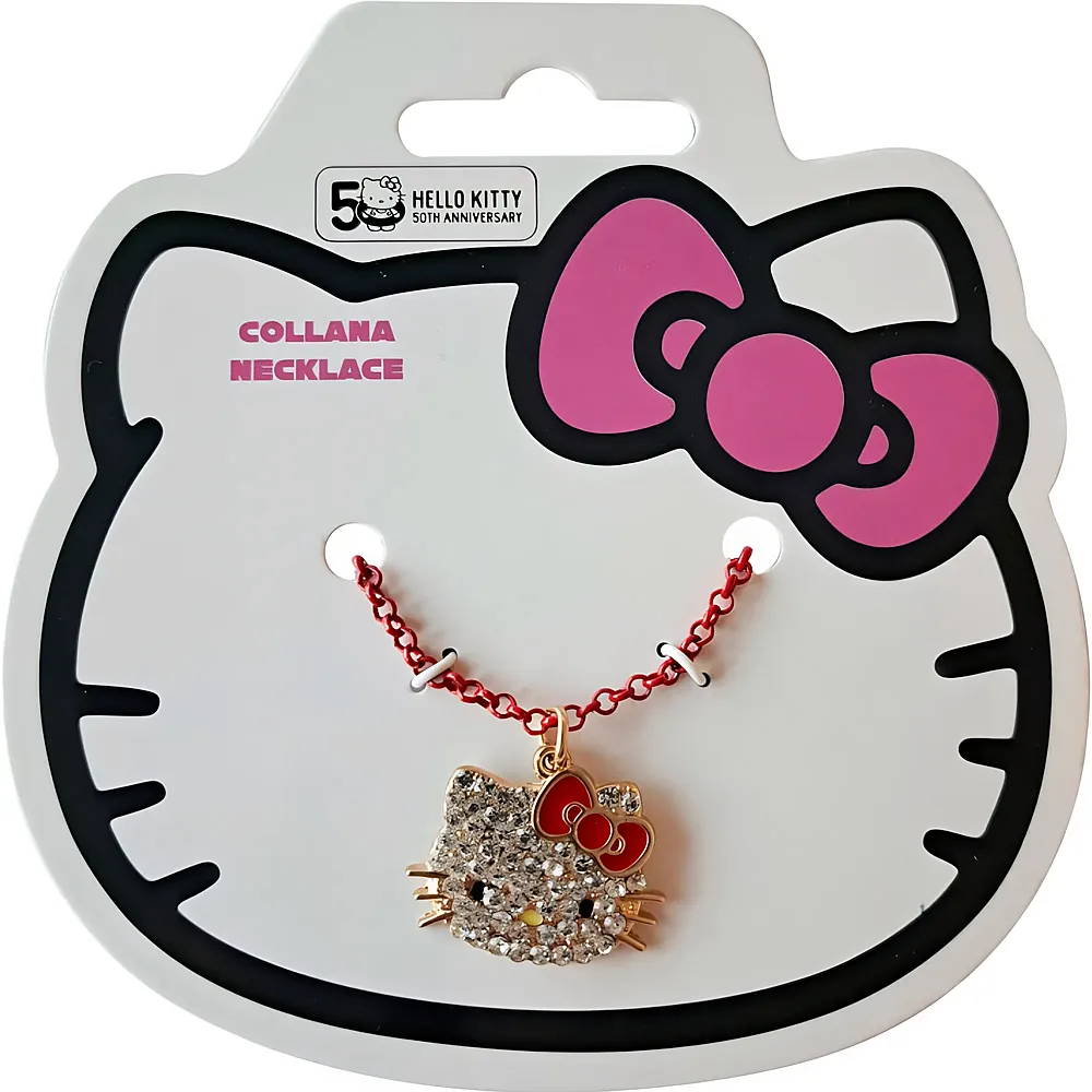 meinspielzeug - Coriex Hello Kitty Halskette mit Strass | Frisieren und Kosmetik