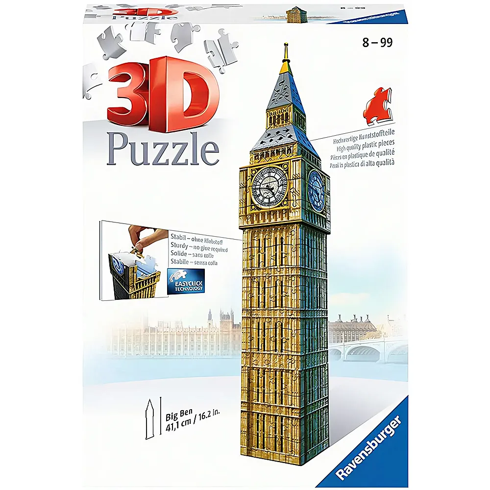 Ravensburger 3D Puzzle Big Ben 224Teile