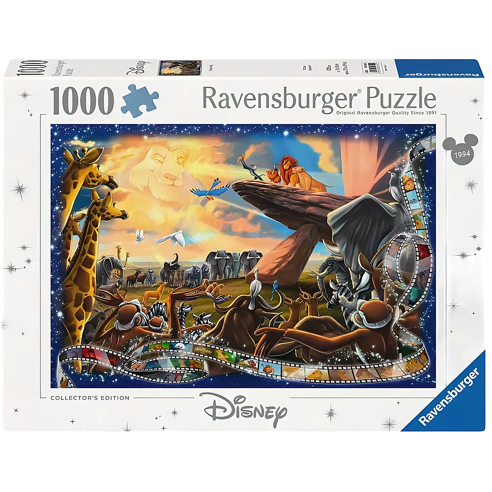 Ravensburger Puzzle Der K�nig der L�wen 1000Teile