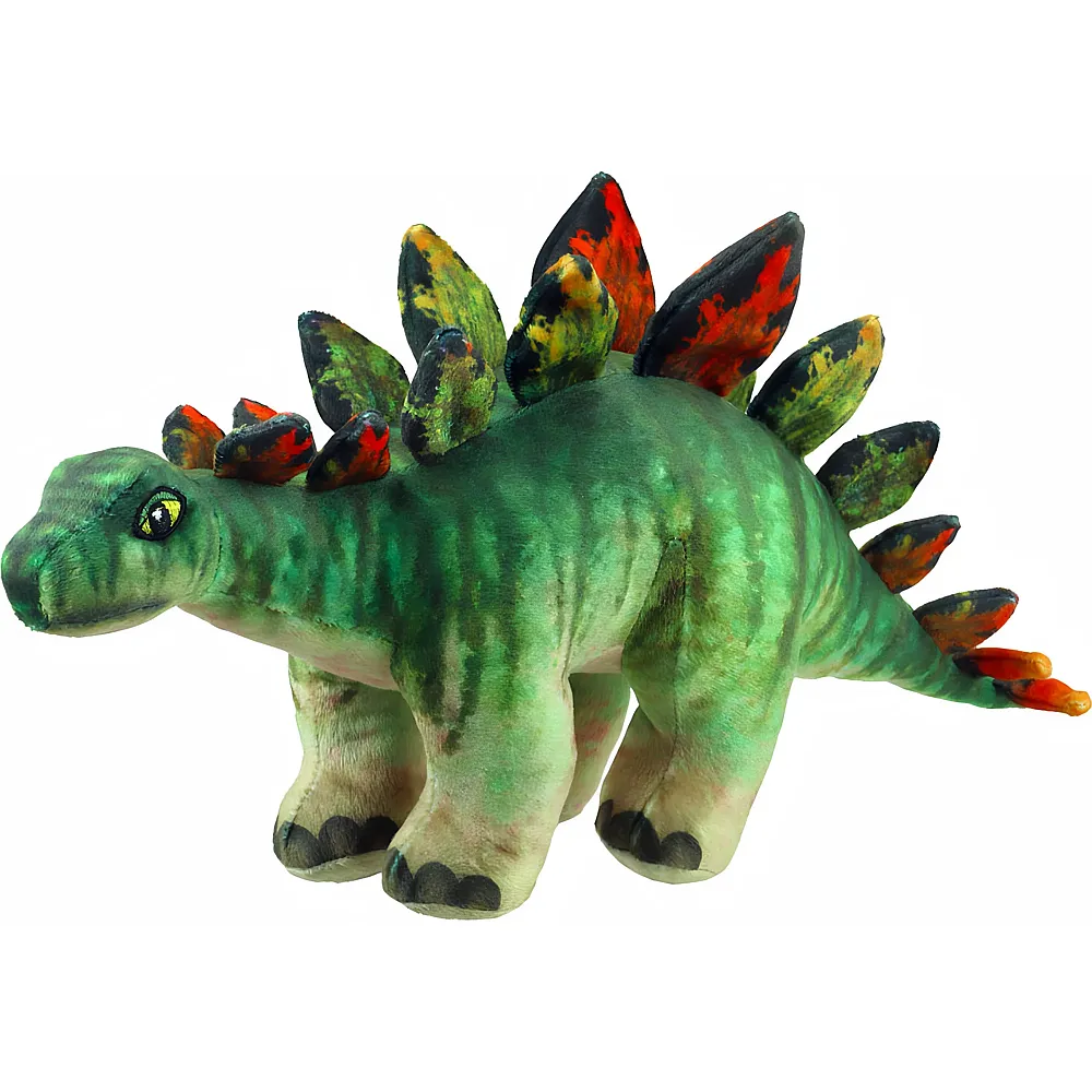 The Puppet Company Wilberry Stegosaurus Gr�n - 36 cm - Dinosaurier Pl�sch