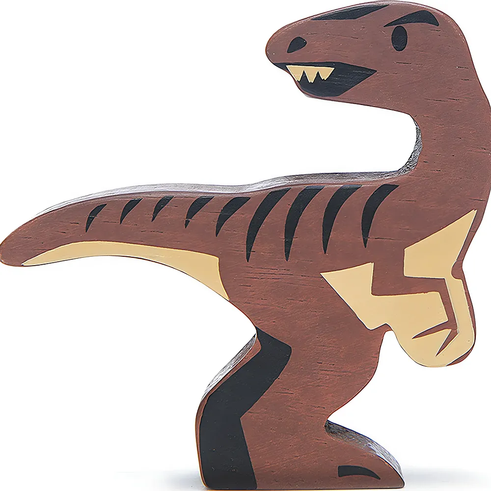 Tender Leaf Toys Holztier Velociraptor | Dinosaurier
