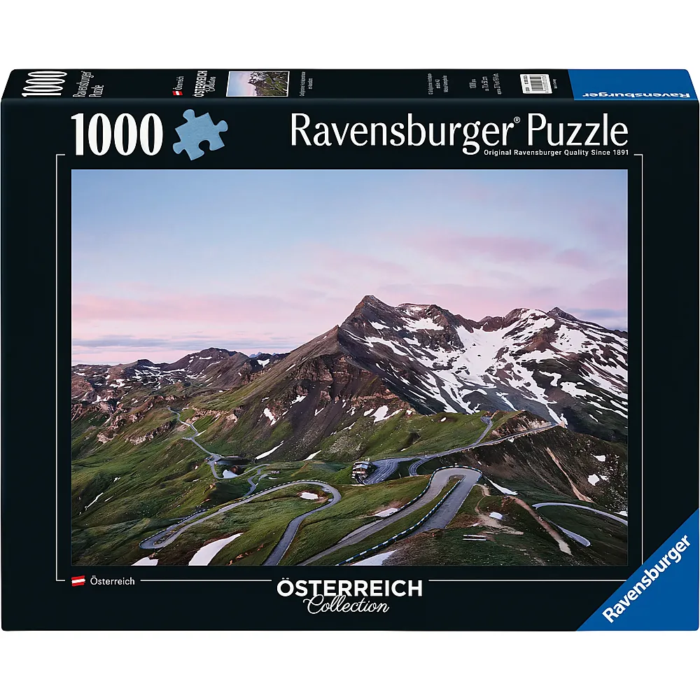 Ravensburger Puzzle �sterreich Collection Grossglockner Hochalpenstrasse, �sterreich 1000Teile