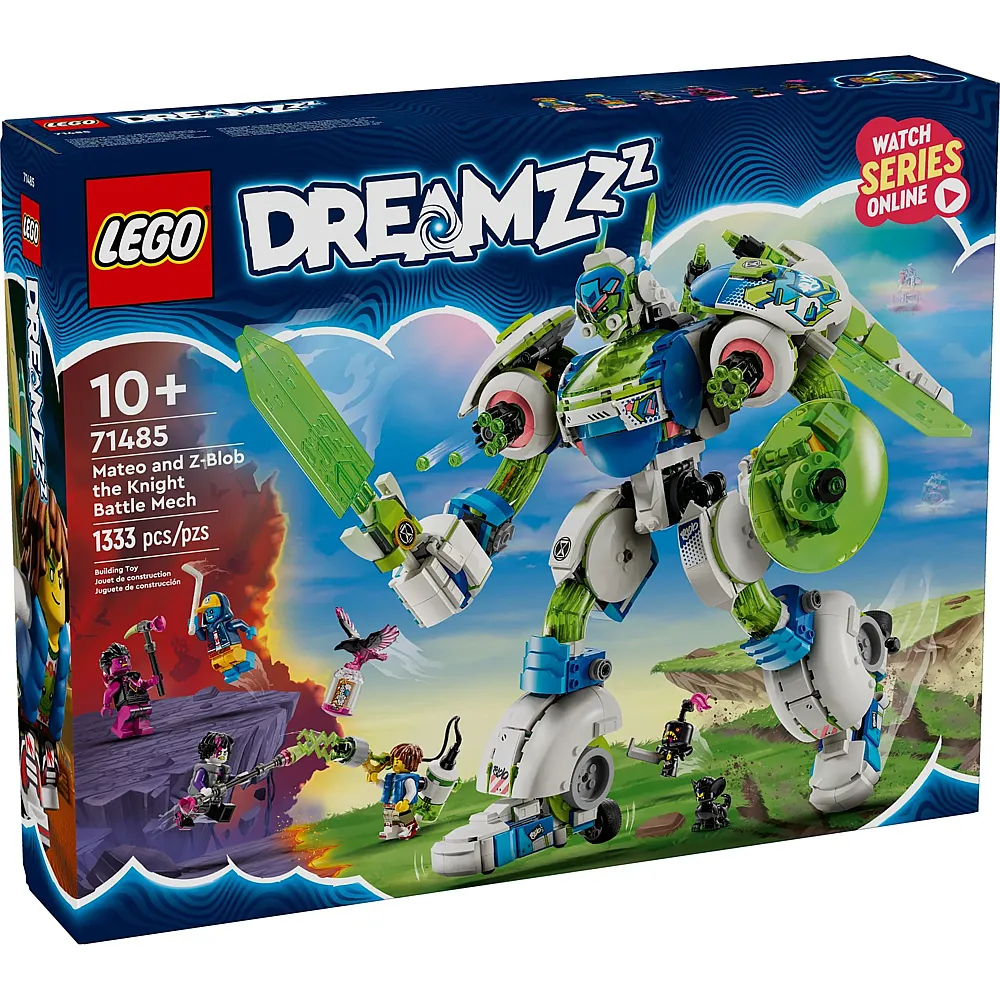 LEGO DREAMZzz Mateo und Z-Blob der Ritter-Mech 71485