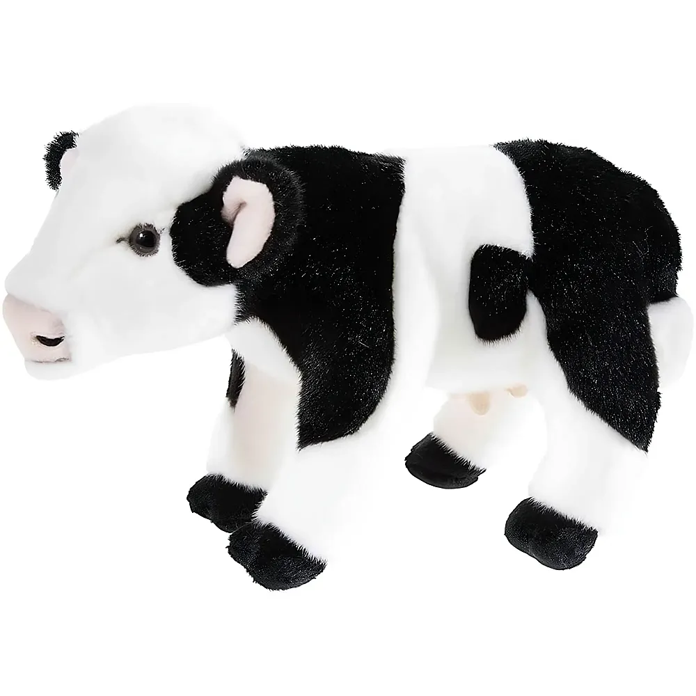 Heunec Alpenwelt Kuh Schwarz/Weiss - 25 cm | Bauernhoftiere Pl�sch