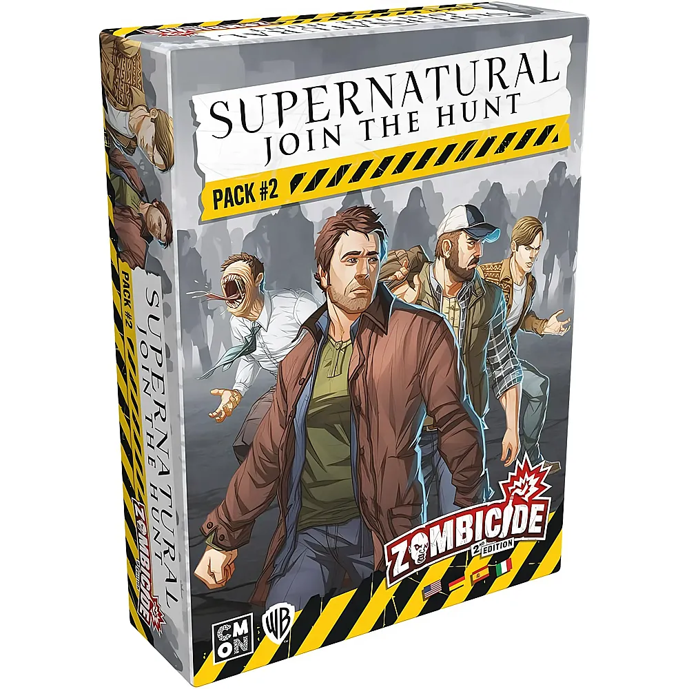CMON Zombicide 2. Edition  Supernatural: Join the Hunt Pack 2 - Deutsch