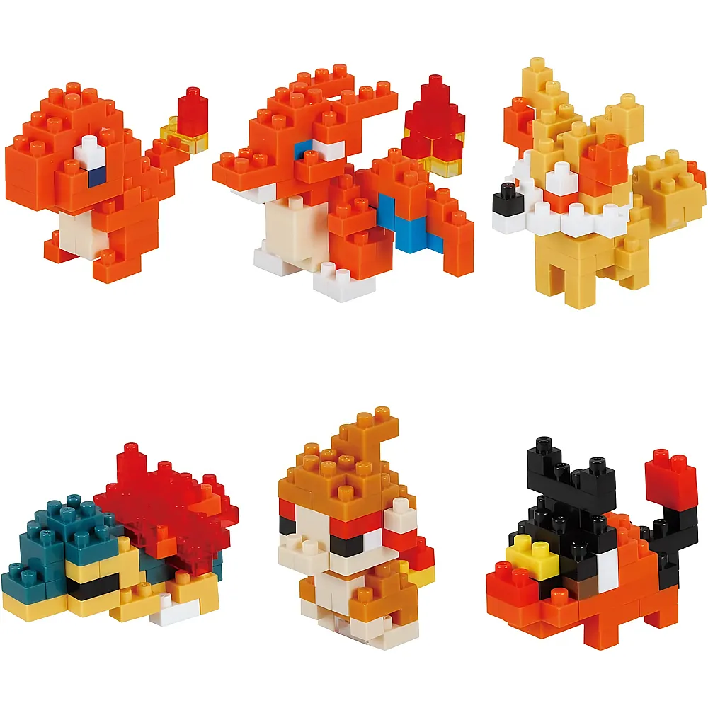 Nanoblock Mininano Pok�mon Fire Gift Box