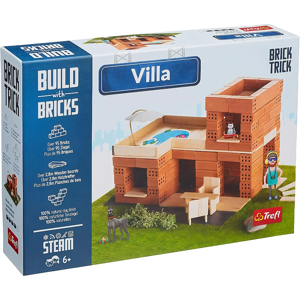 Trefl Build with Bricks Villa - 95 Teile