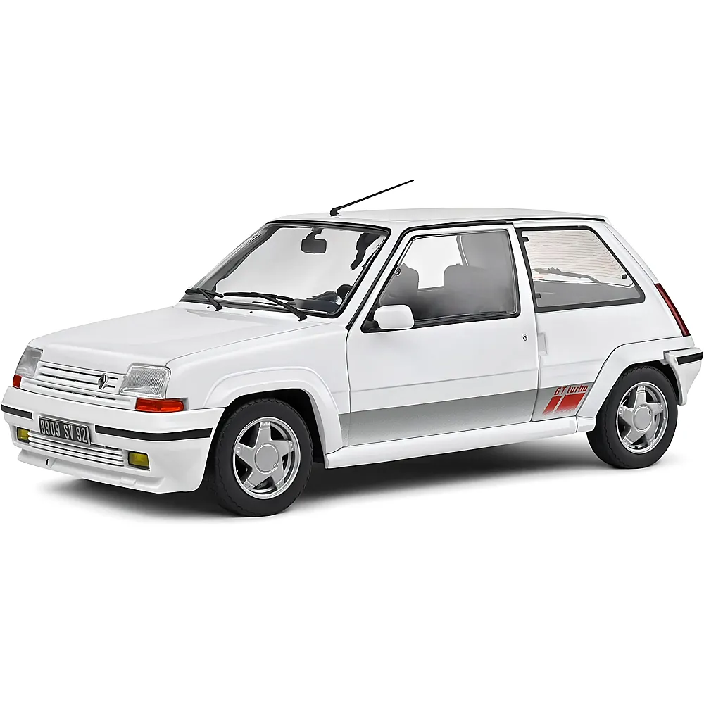 Solido 1:18 Renault 5 GT Turbo MK2 1989 Weiss