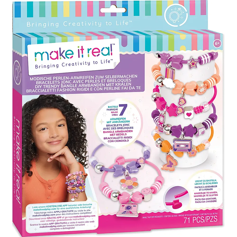 Make It Real DIY Fashion Armreifen 71Teile