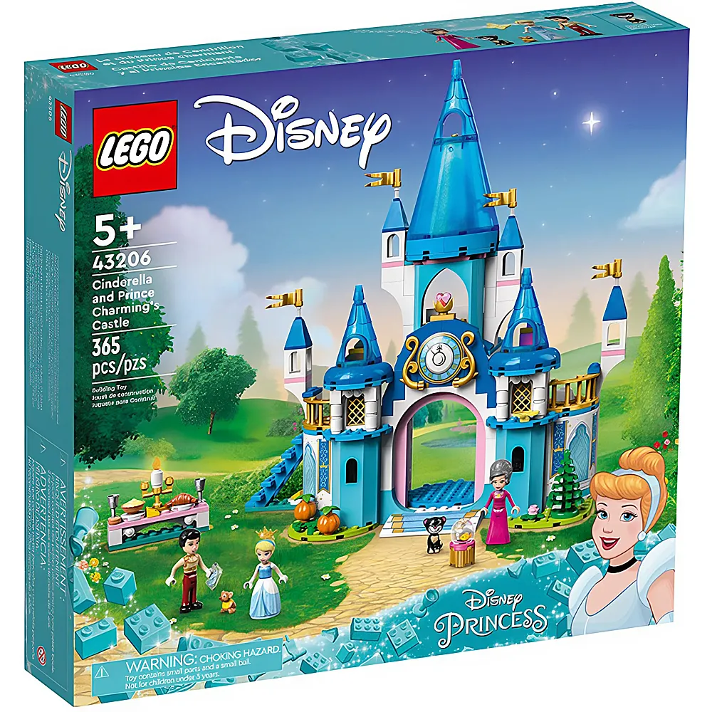 LEGO Disney Princess Cinderellas Schloss 43206