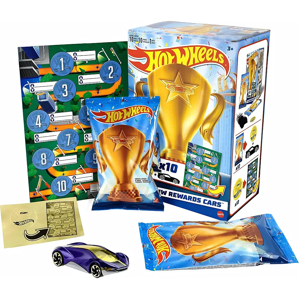 Hot Wheels 10er Pack Rewards-Cars - 1:64
