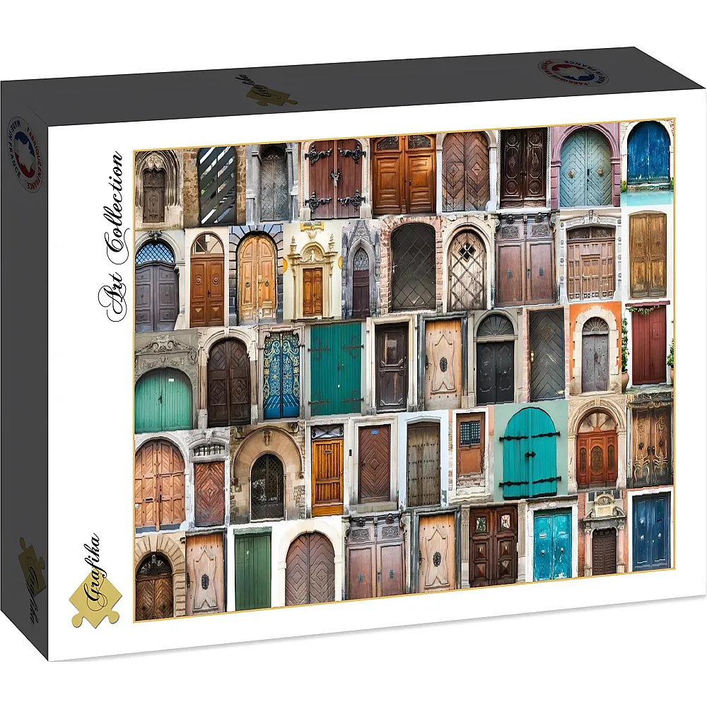 Grafika Puzzle Art Collection Doors - 2000 Teile