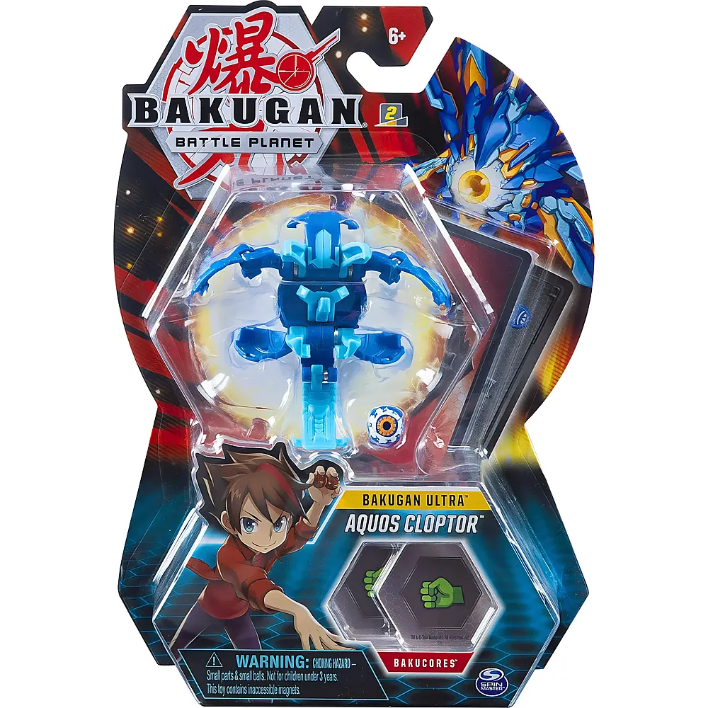 Spin Master Bakugan Battle Planet - Aquos Cloptor