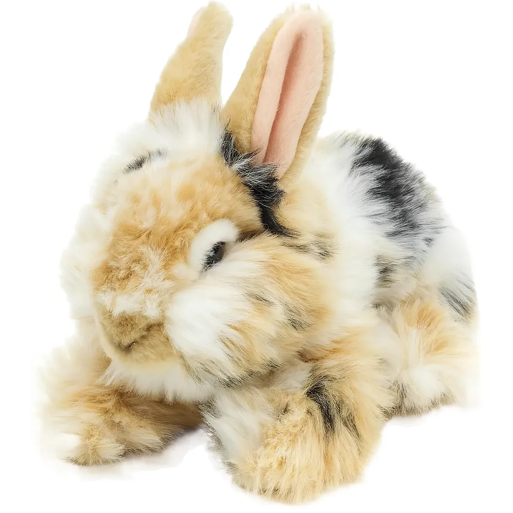 meinspielzeug - Unitoys L�wenkopf-Kaninchen mit aufgestellten Ohren 23cm | Hasen Pl�sch