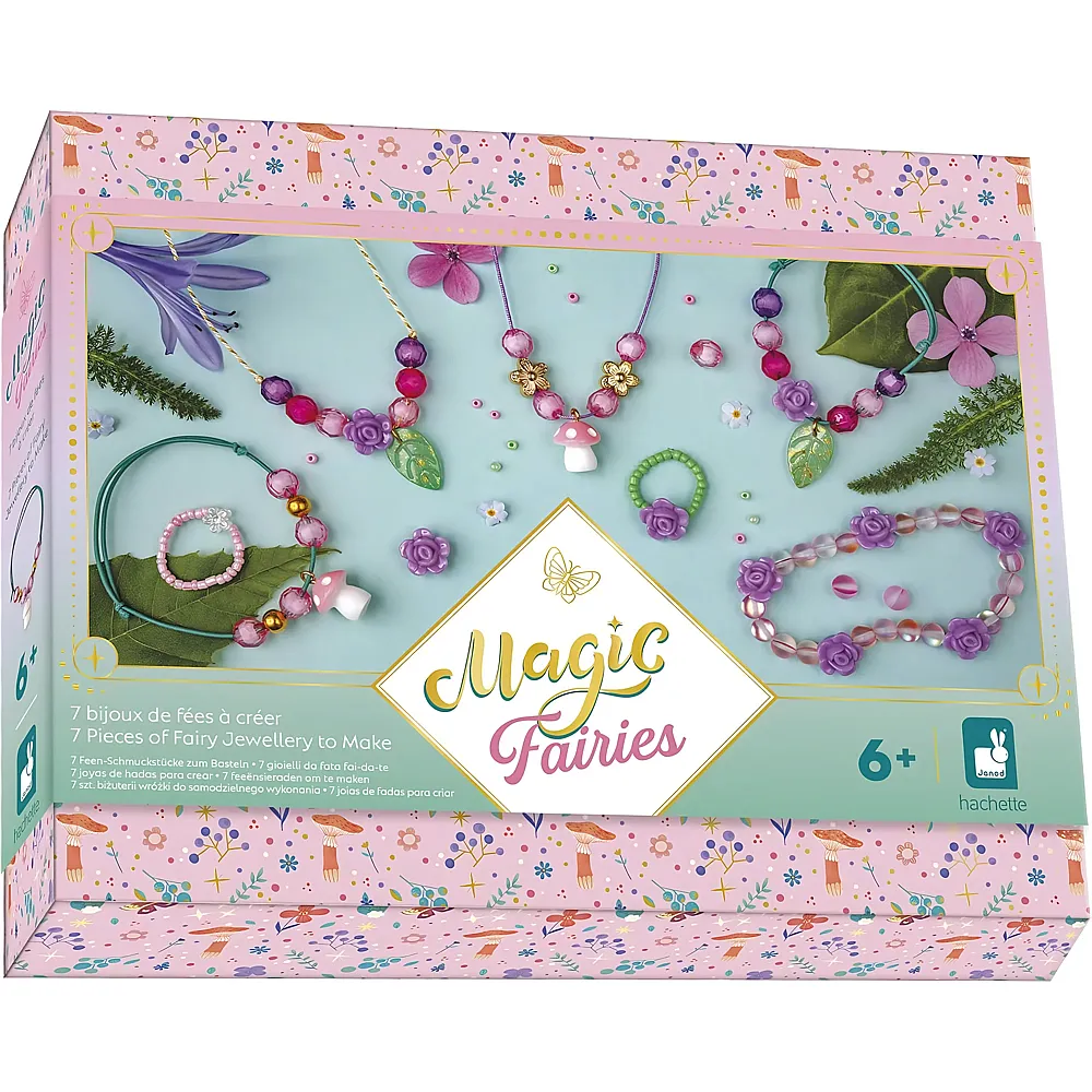 Janod Magic Fairies Feenschmuck zum selbstgestalten