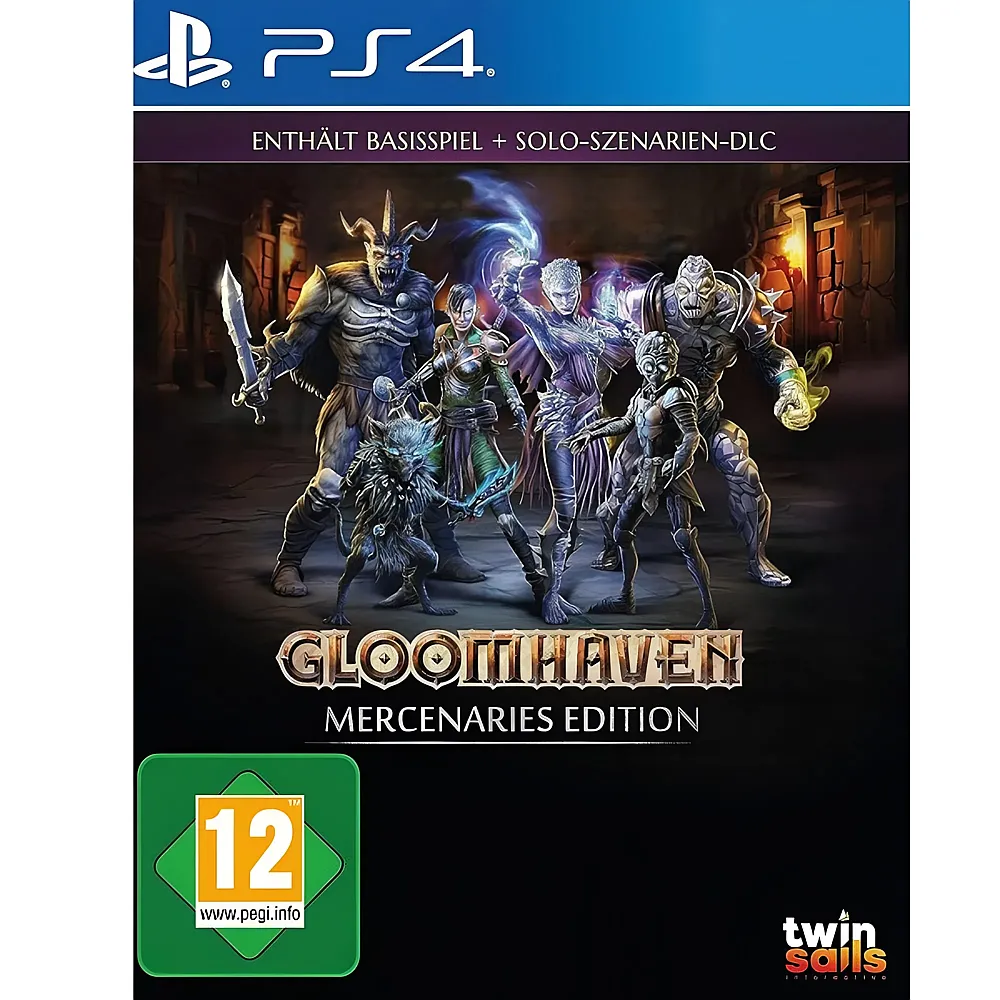 Nighthawk Games PS4 Gloomhaven: Mercenaries Edition