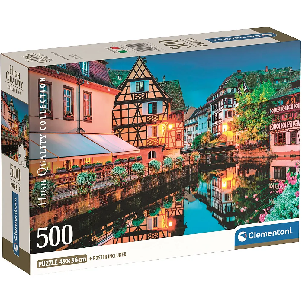 Clementoni Altstadt von Strassburg - 500 Teile
