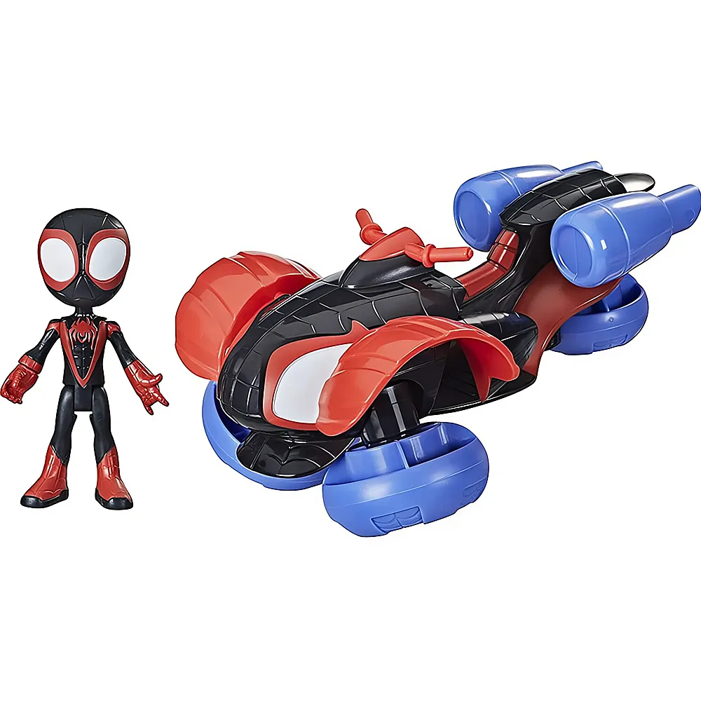 Hasbro Spiderman Spidey Verwandelbarer Techno-Racer