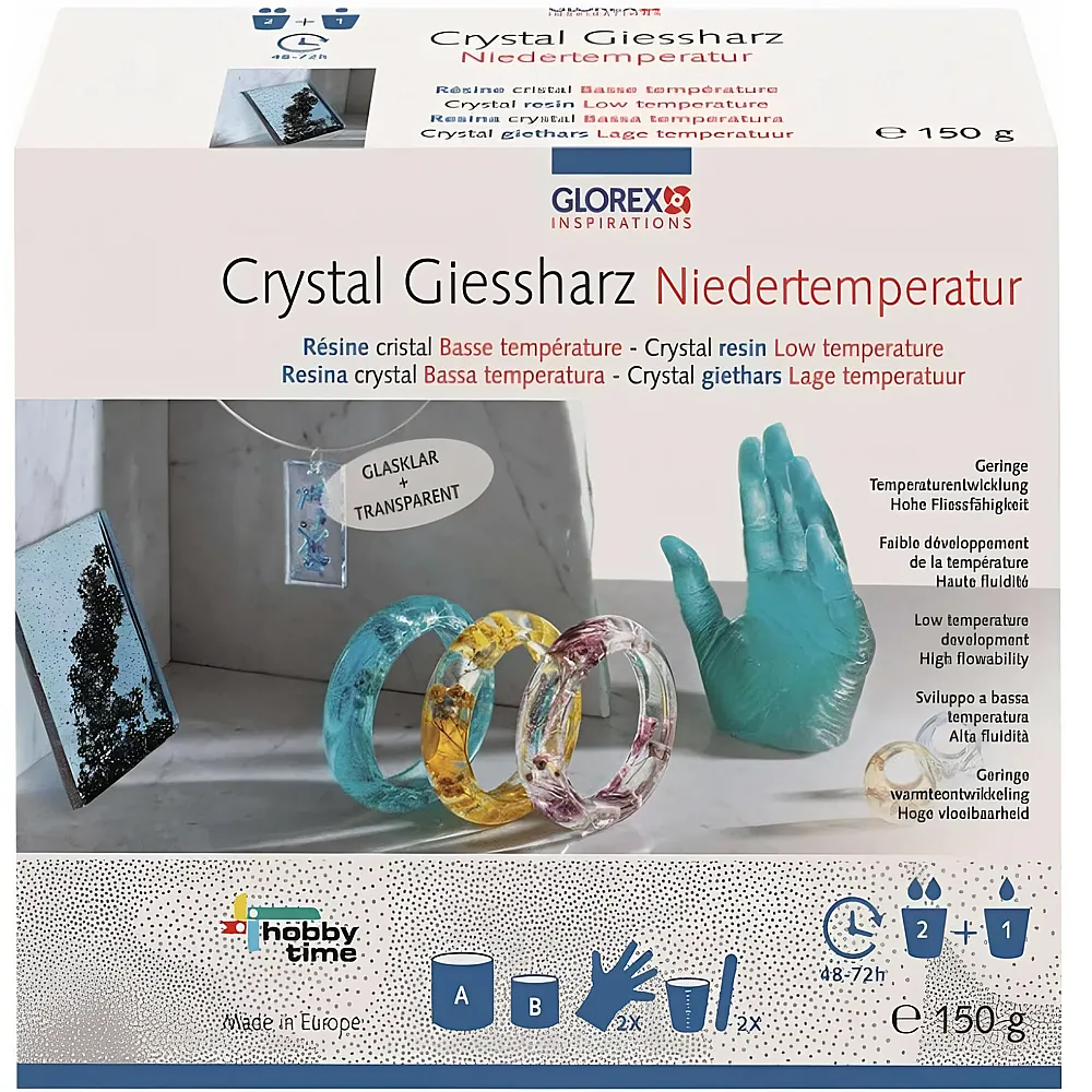 Glorex Crystal-Giessharz 150g