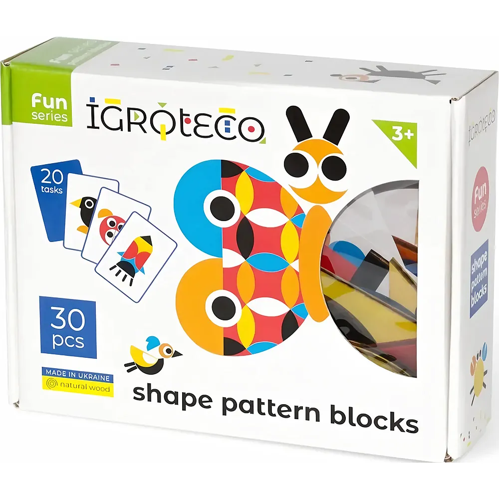 Creatif Wood 30 Blocs EN Bois