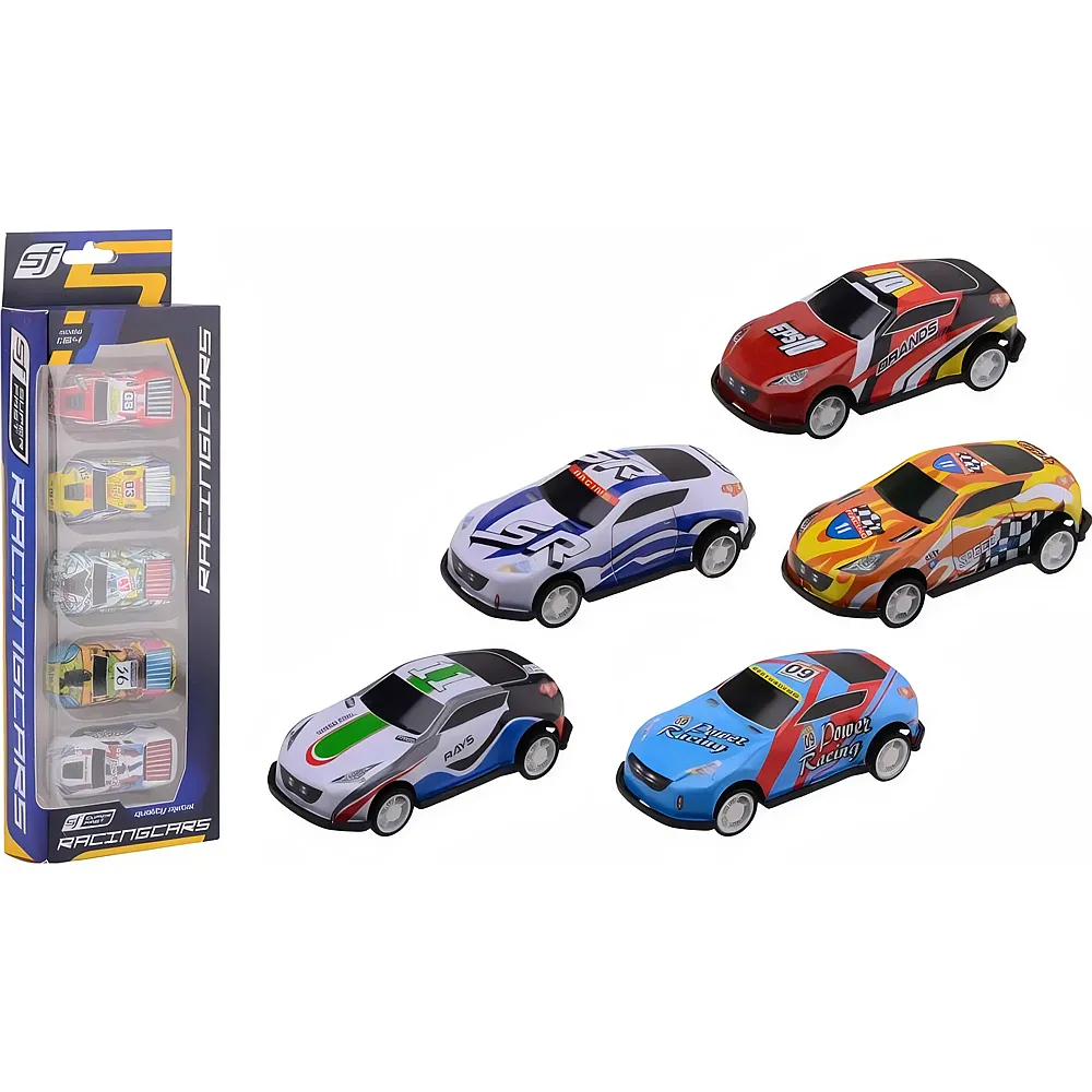 Sombo Rennwagen-Set 7cm 5 Stk. auf Blister - Suche