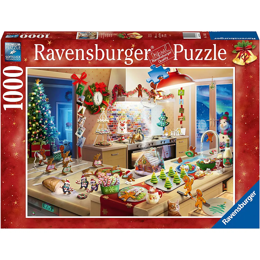 Ravensburger Puzzle Lebkuchen-Mnnchen 1000Teile