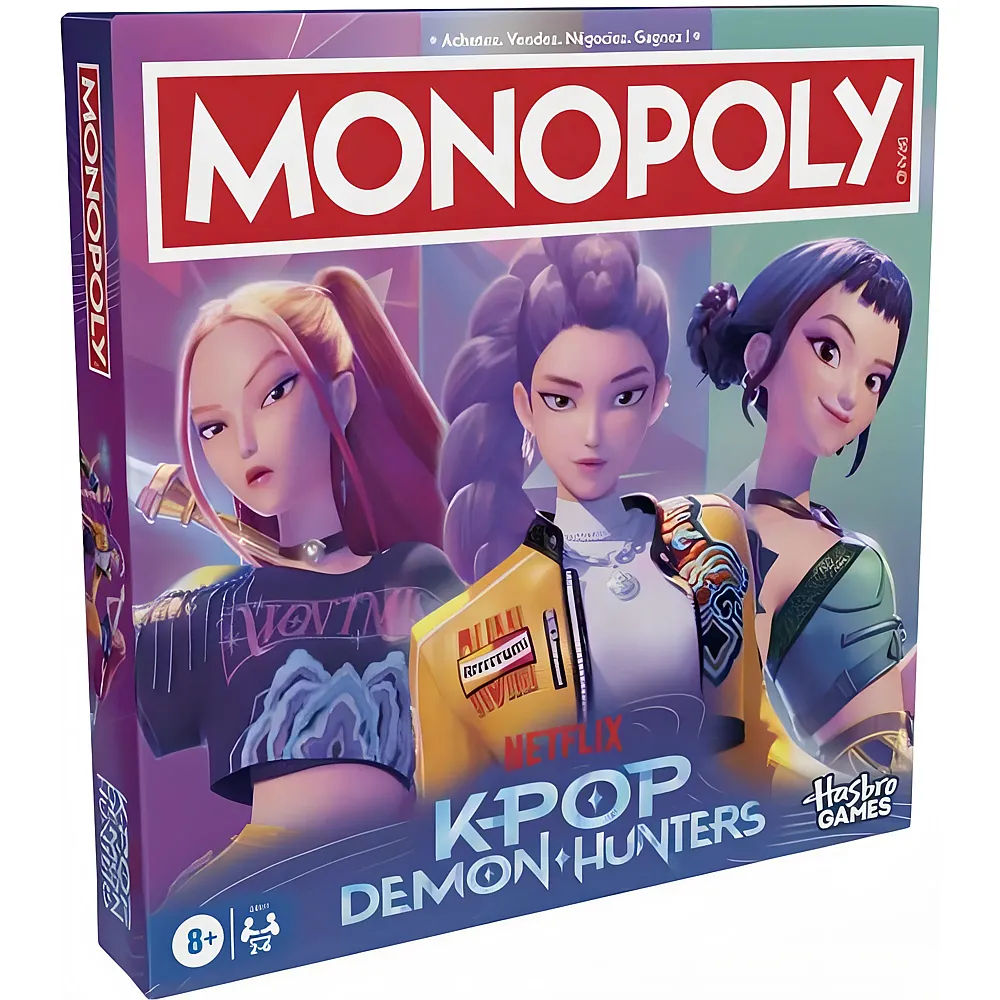 Hasbro Gaming Monopoly KPop Demon Hunters, f franz�sische Version
