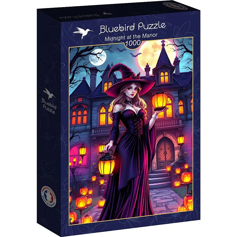 Bluebird Puzzle Mitternacht in der Villa - 1000 Teile