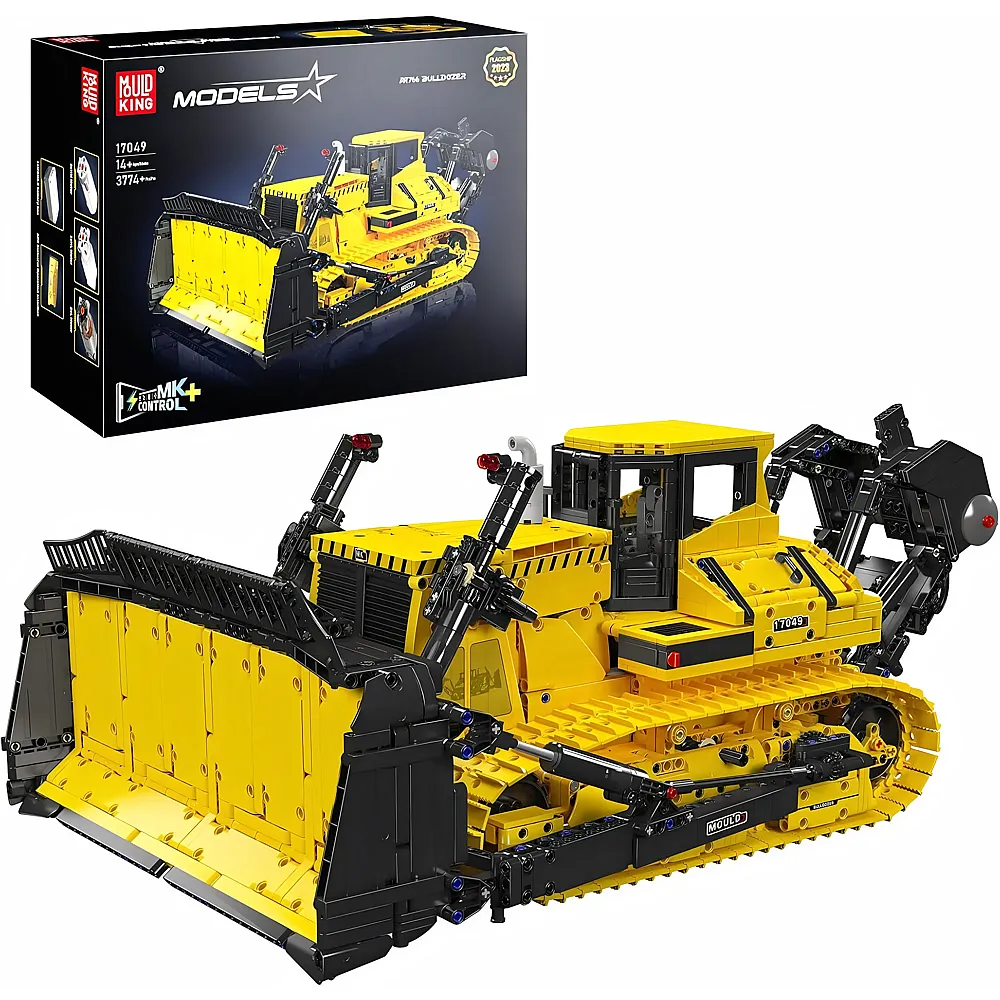 Mould King Models Ferngesteuerter Bulldozer 17049