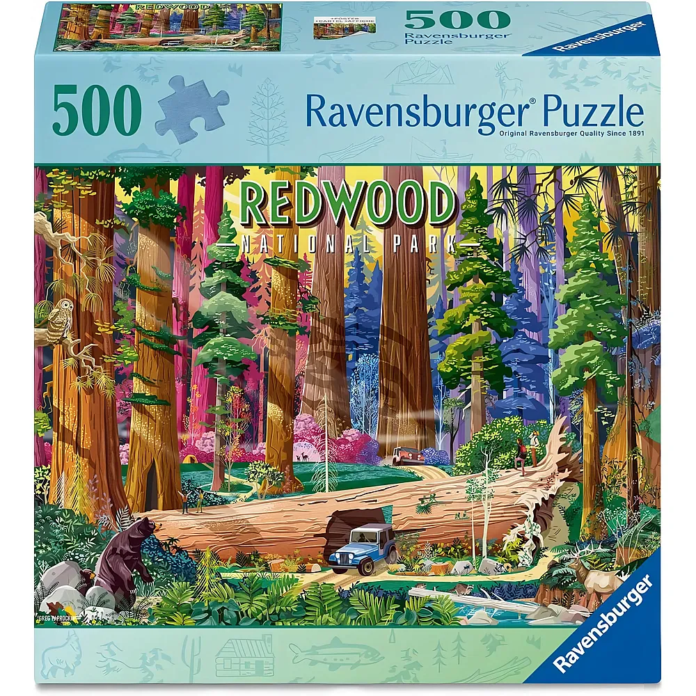Ravensburger Puzzle Redwood National Park 500Teile