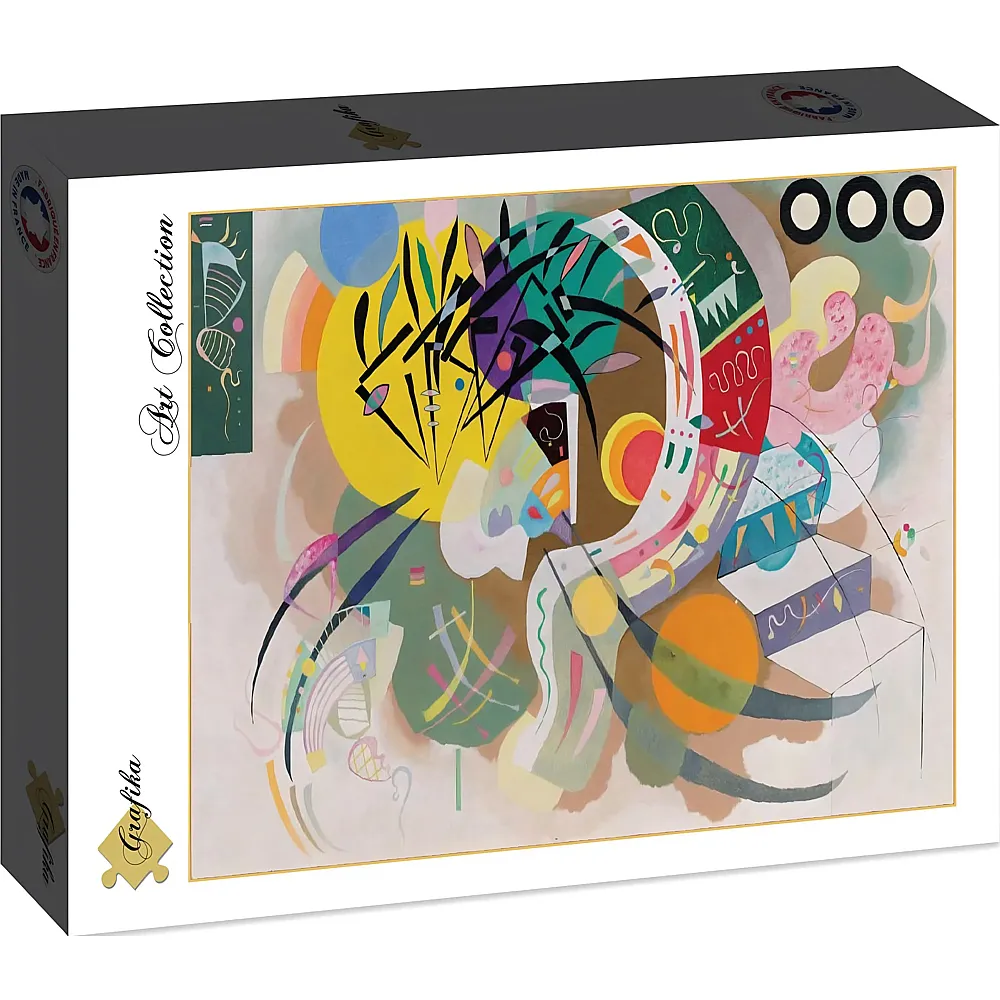 Grafika Puzzle Art Collection Wassily Kandinsky - Dominant Curve, 1936 - 1500 Teile